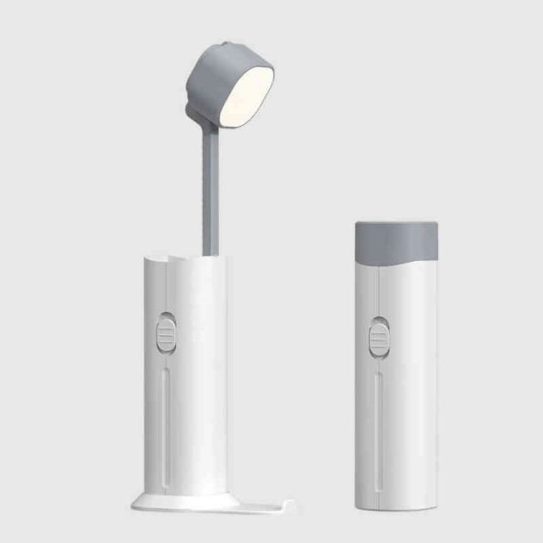 2 in 1 Study Adjustable Lamp, In-Built Charger